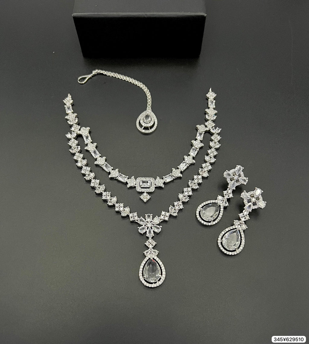 American diamond set Real Stone