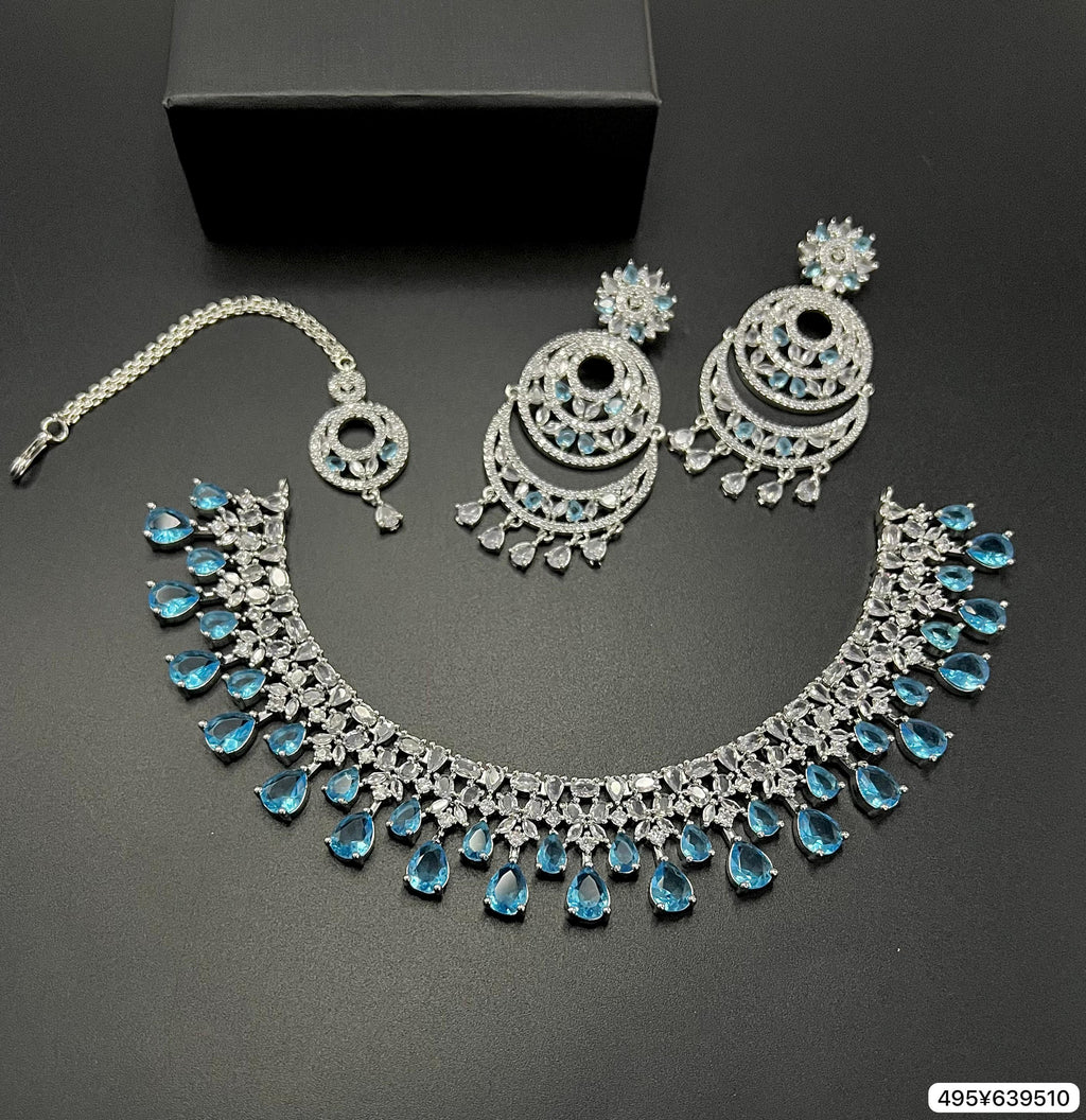 American diamond Set with beautiful Colours