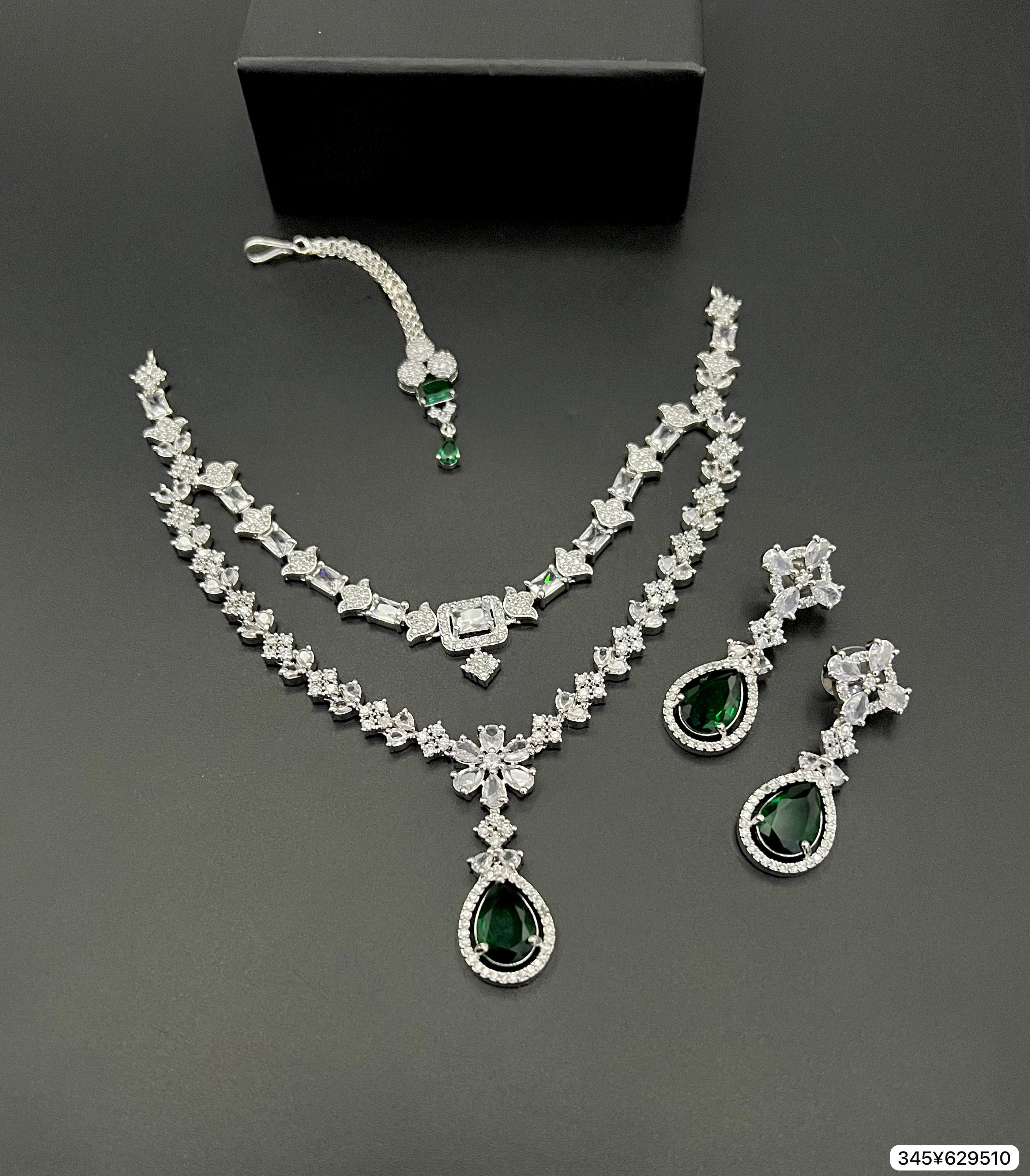 American diamond set Real Stone