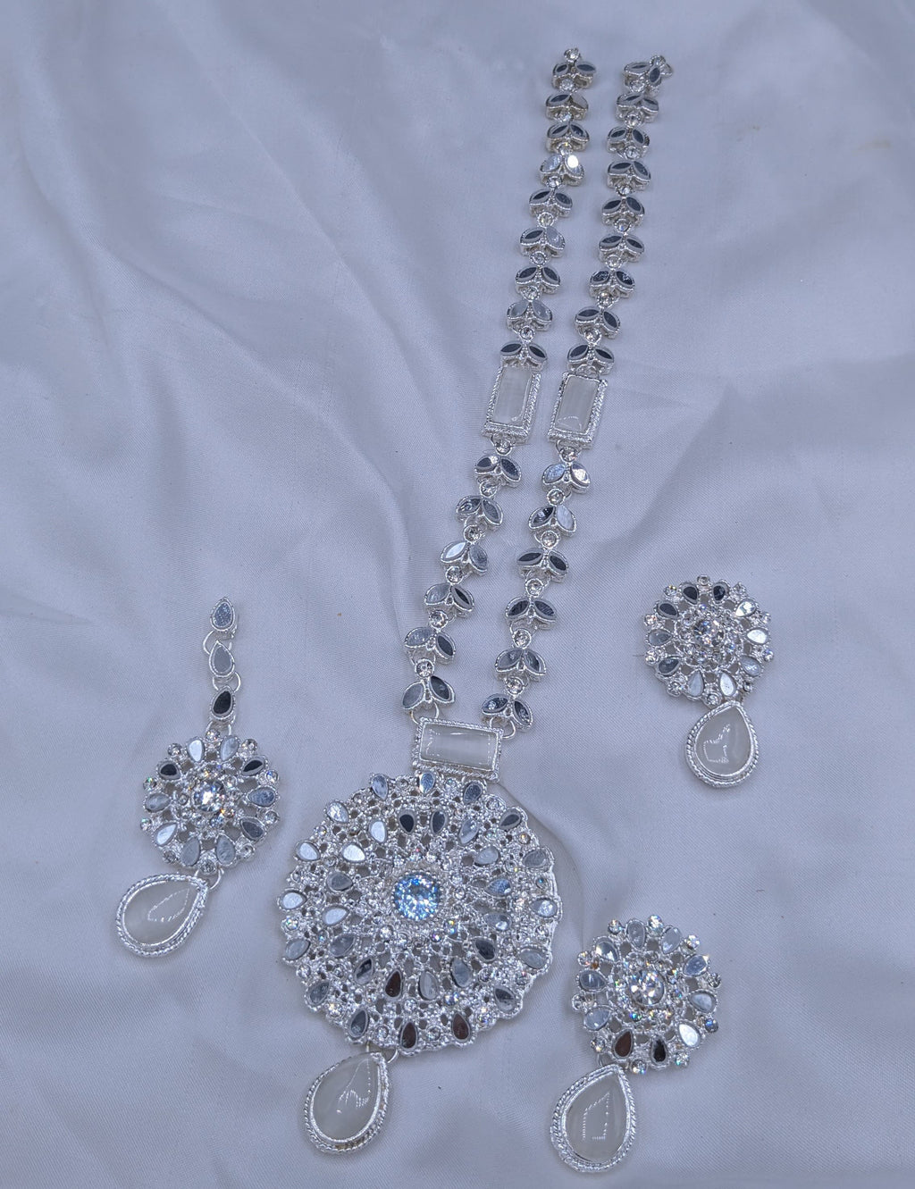 Mala Style  Poalki Work  Zarqon Work  With Tikka