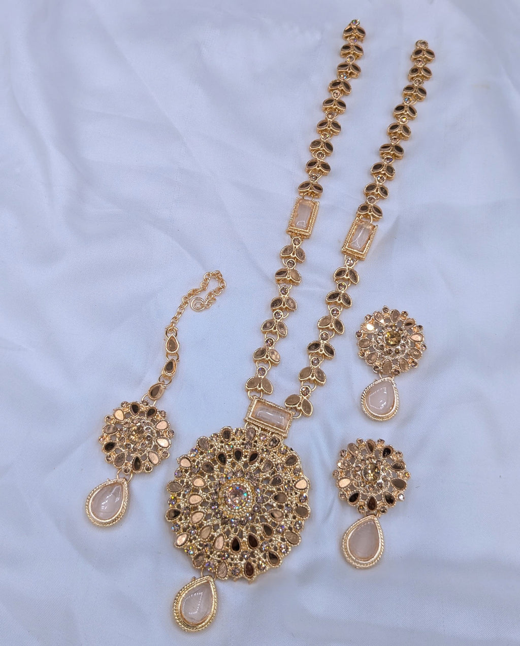 Mala Style  Poalki Work  Zarqon Work  With Tikka