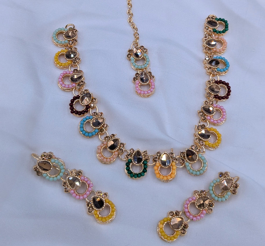 Poalki Work  With Tikka